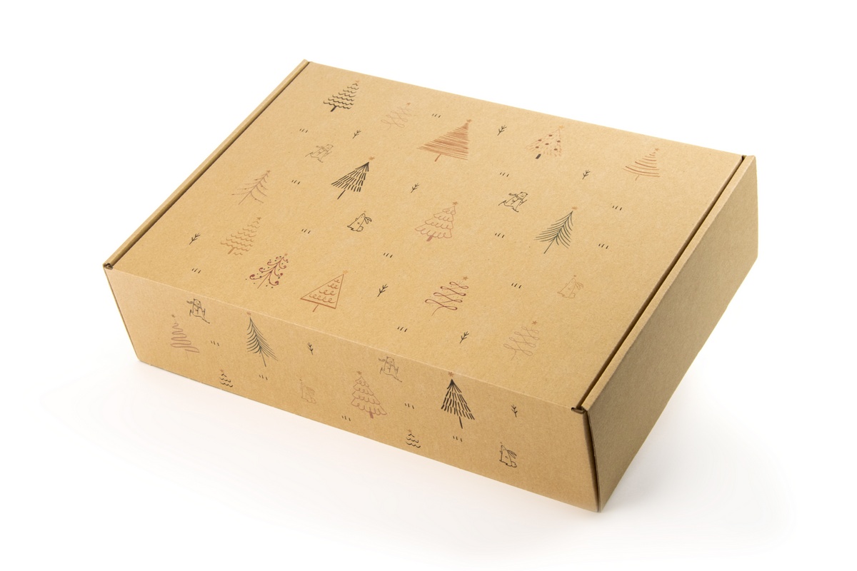 Karton świąteczny fasonowy 350x250x90