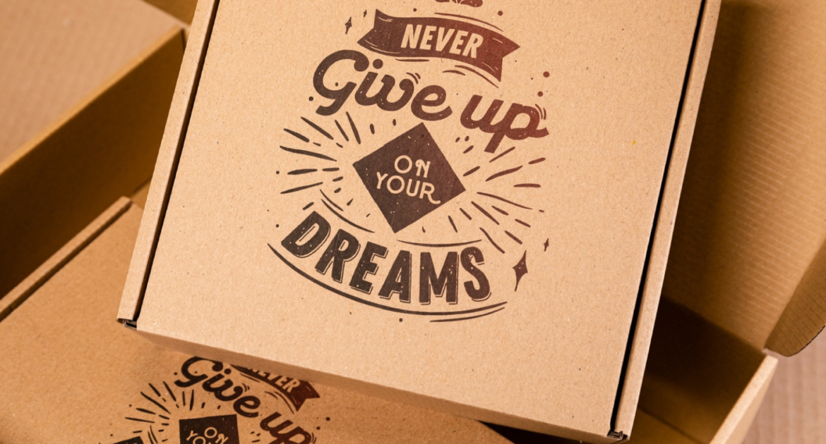 Karton z nadrukiem- drukujemy nie tylko logo