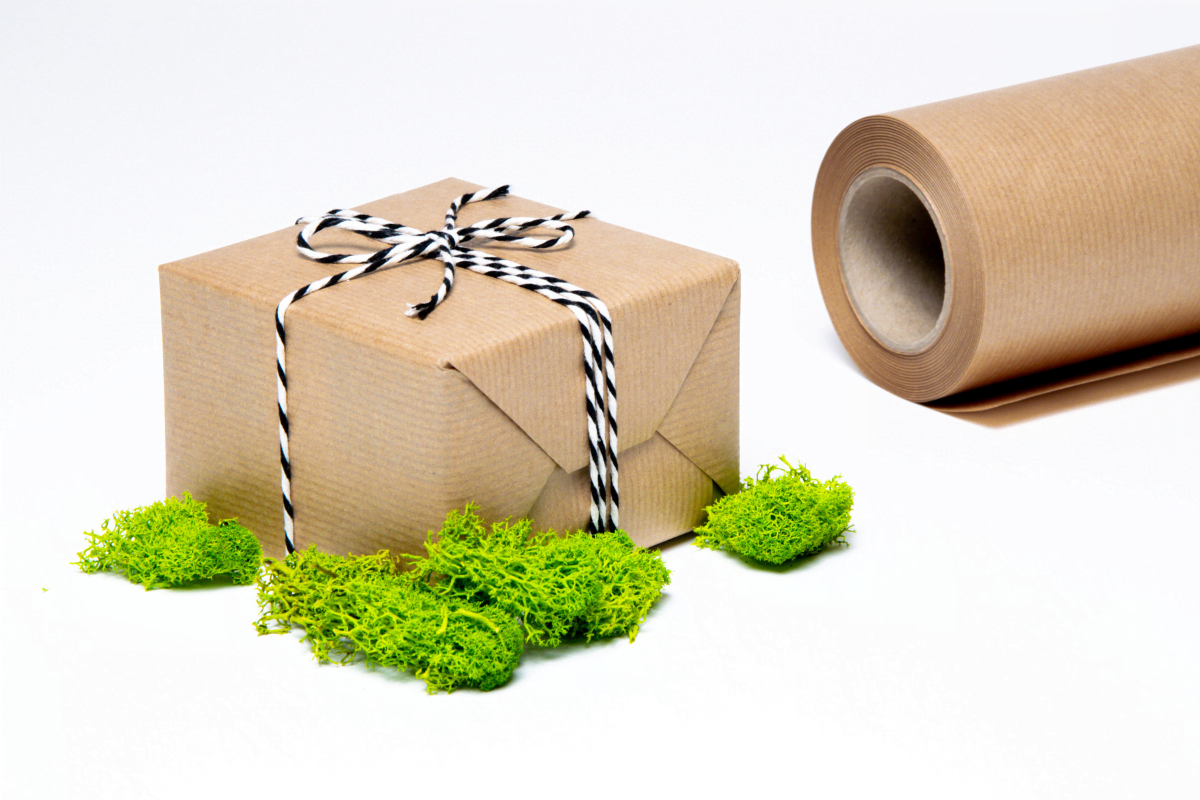 papier pakowy kraft w roli do pakowania przesyłek