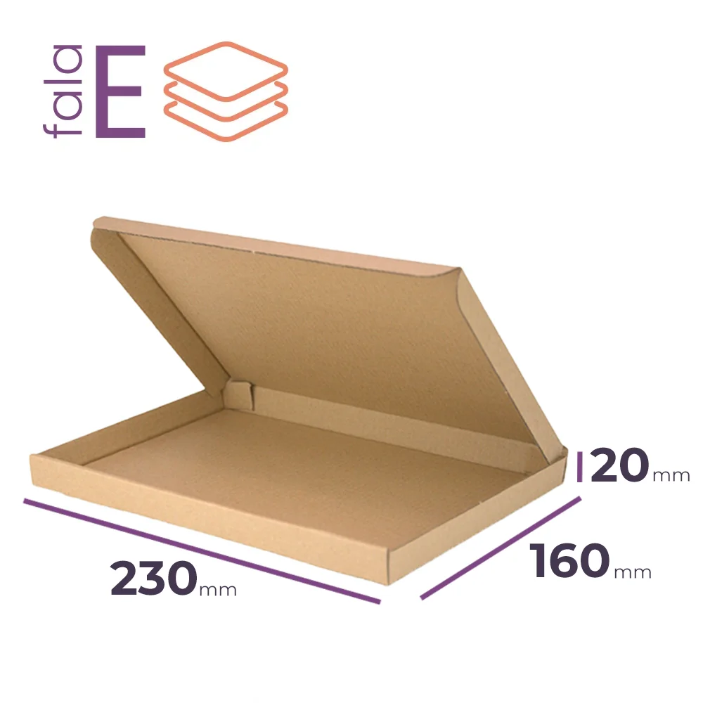 Karton fasonowy 230x160x20 wym. zew.