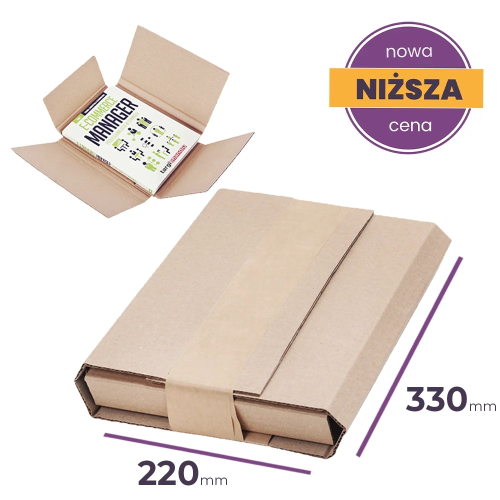 Karton na książki Multimail A4+