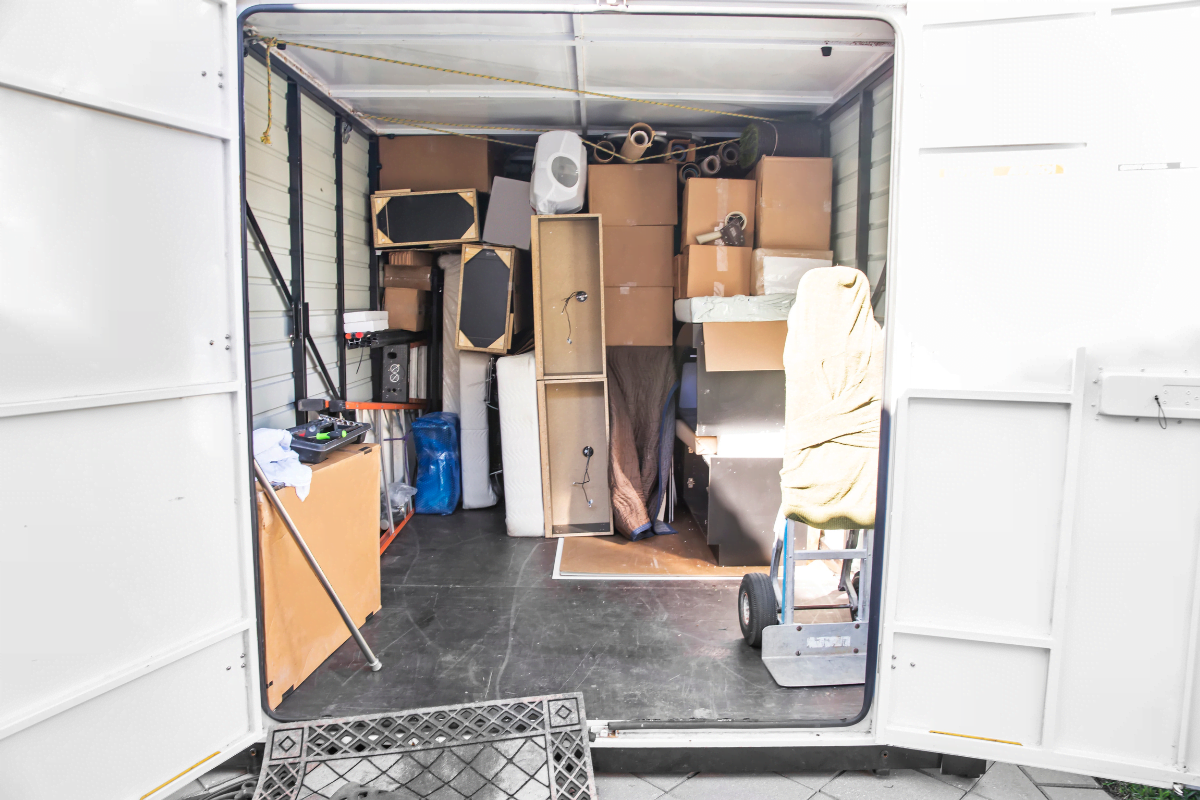 transport podczas przeprowadzki