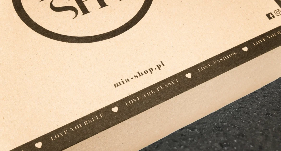 opakowanie reklamowe z logo firmy