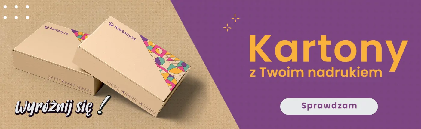 opakowania z nadrukiem logo i grafiką