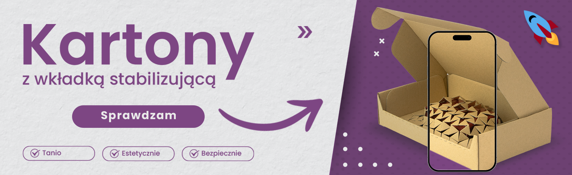 karton z wkładką