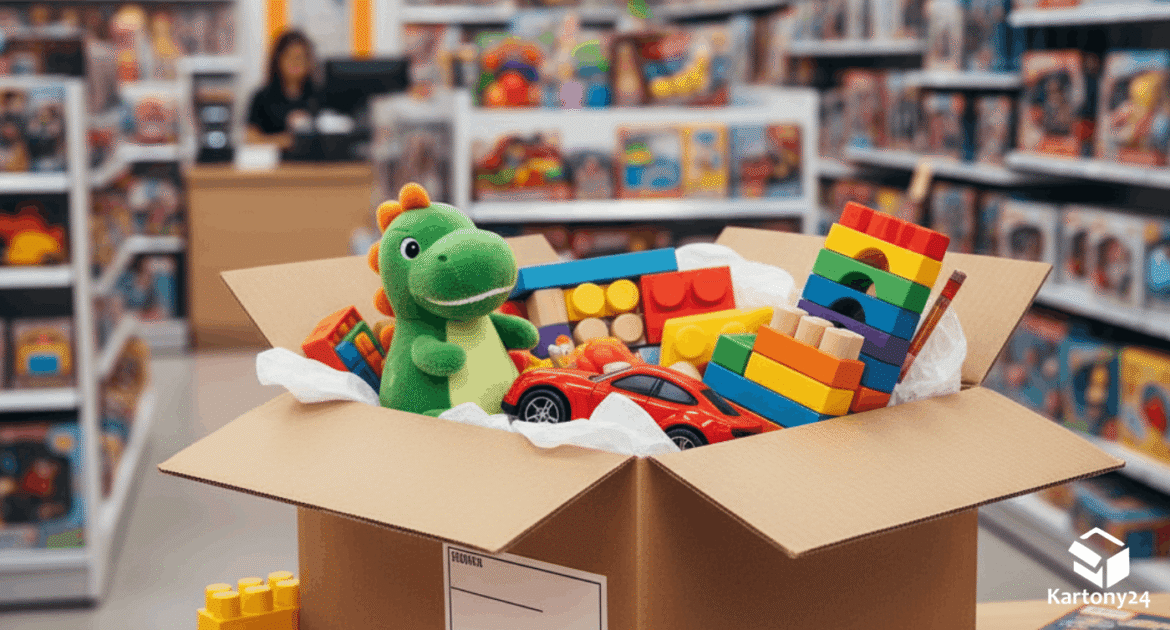 Jak zapakować zabawki do wysyłki